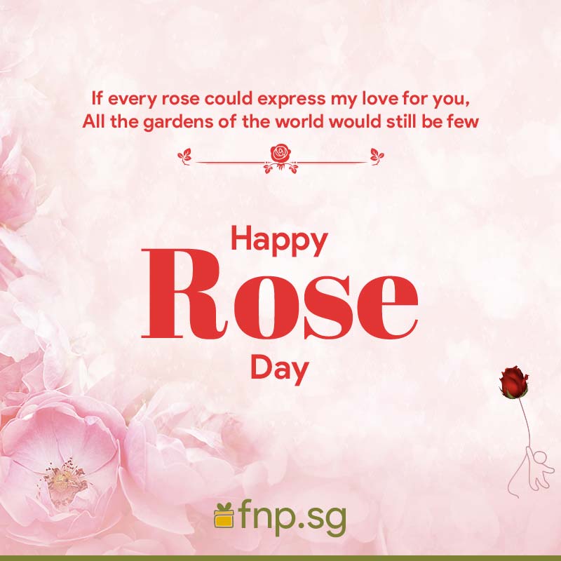 happy rose day wishes